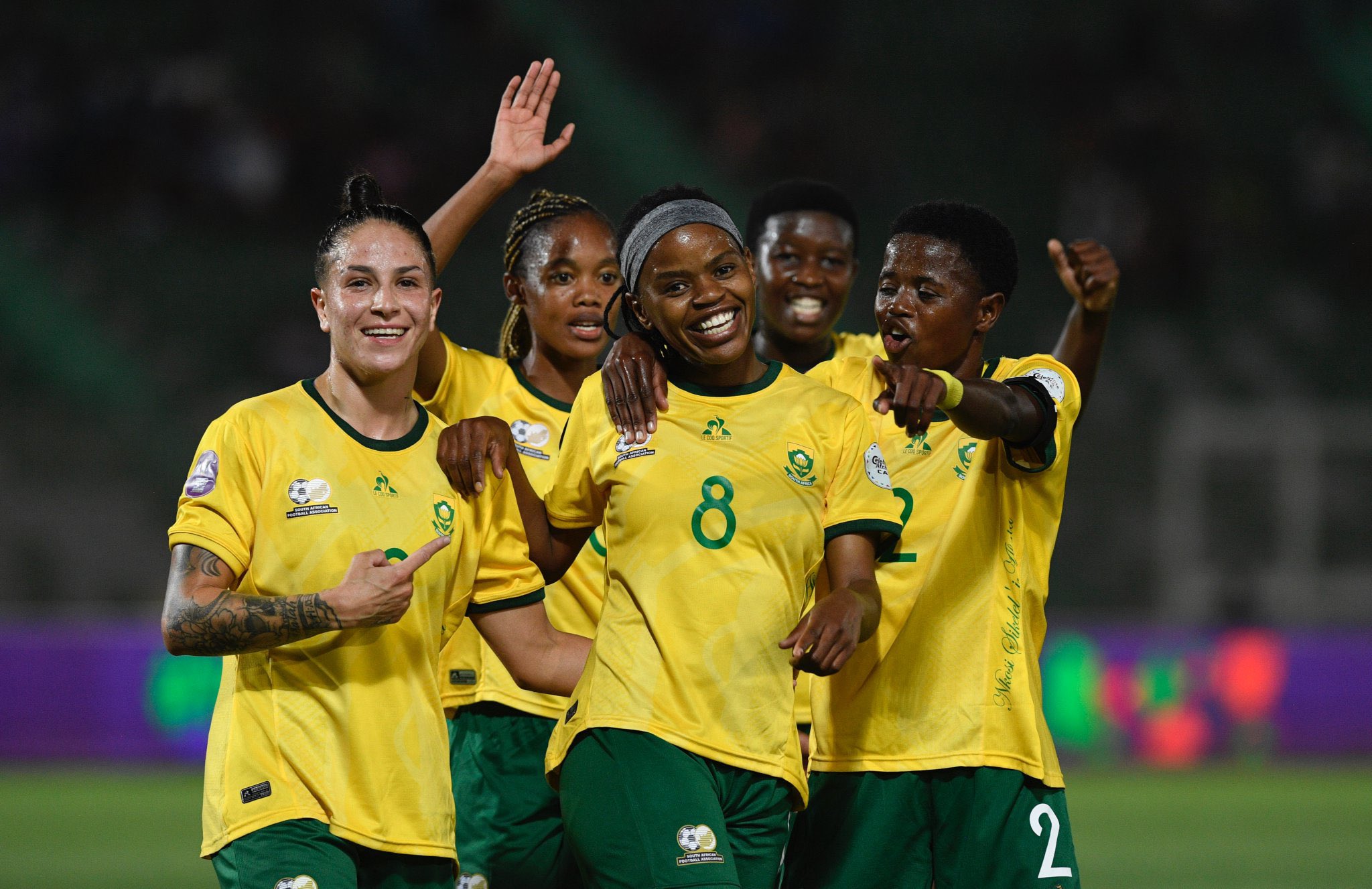 Banyana Banyana through to Wafcon quarterfinals with stunning victory.