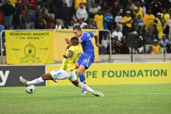 Mamelodi Sundowns suffered a deafet to TS Galaxy.